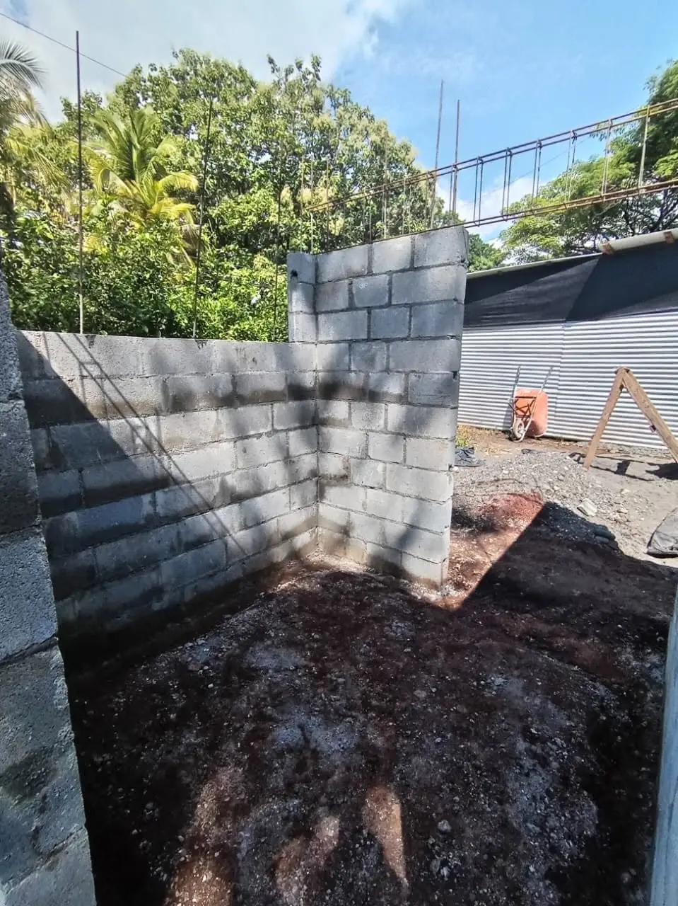 Muros y obra civil